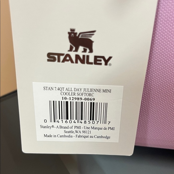 Stanley Pink Julienne Mini Soft Cooler Lunch Bag 7.4qt Soft Orchid - Picture 4 of 6